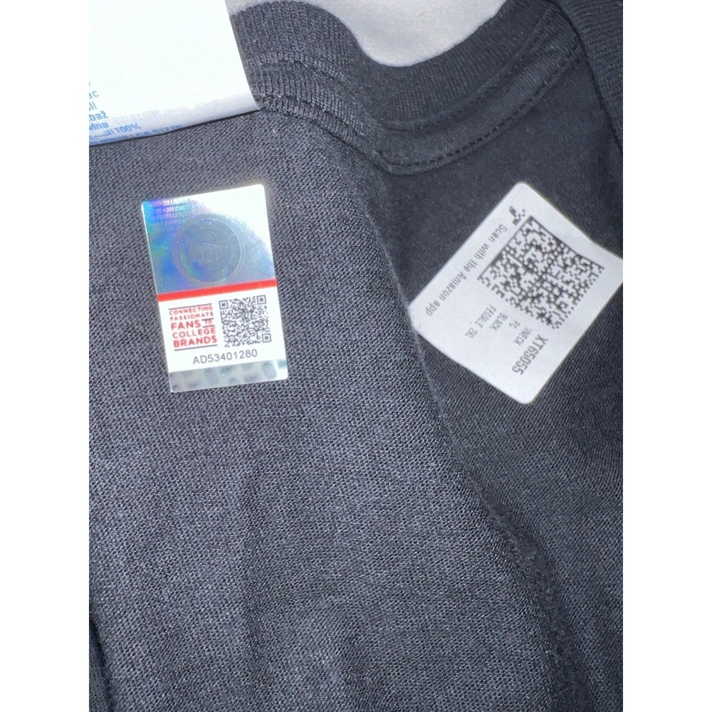 Port & Company T-Shirt Women XXL Black Excellent Valdosta State Blazers V-Neck - Picture 4 of 6